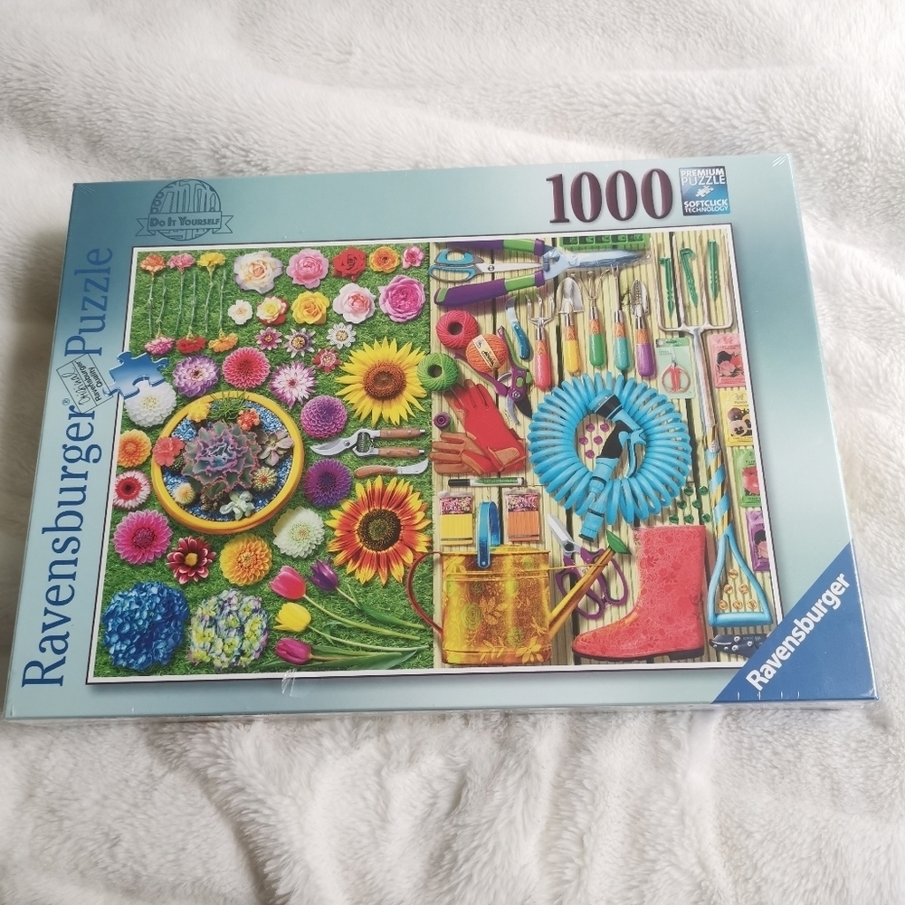 Ravensburger 1000 Pcs In the Garden Do it Yourself Puzzle